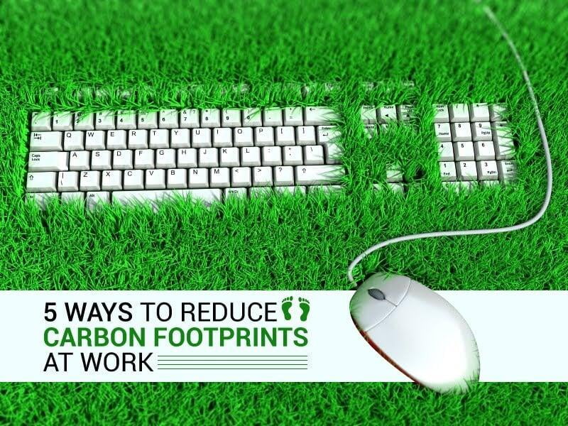 5 Ways to Reduce Carbon Footprints at Work - EKI Energy Services Limited